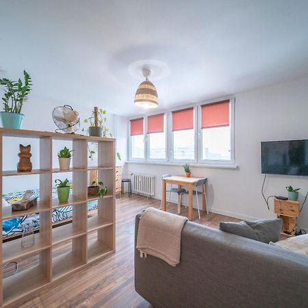 10Th Floor Studio In The City Center Of Wroclaw Apartment Exterior foto